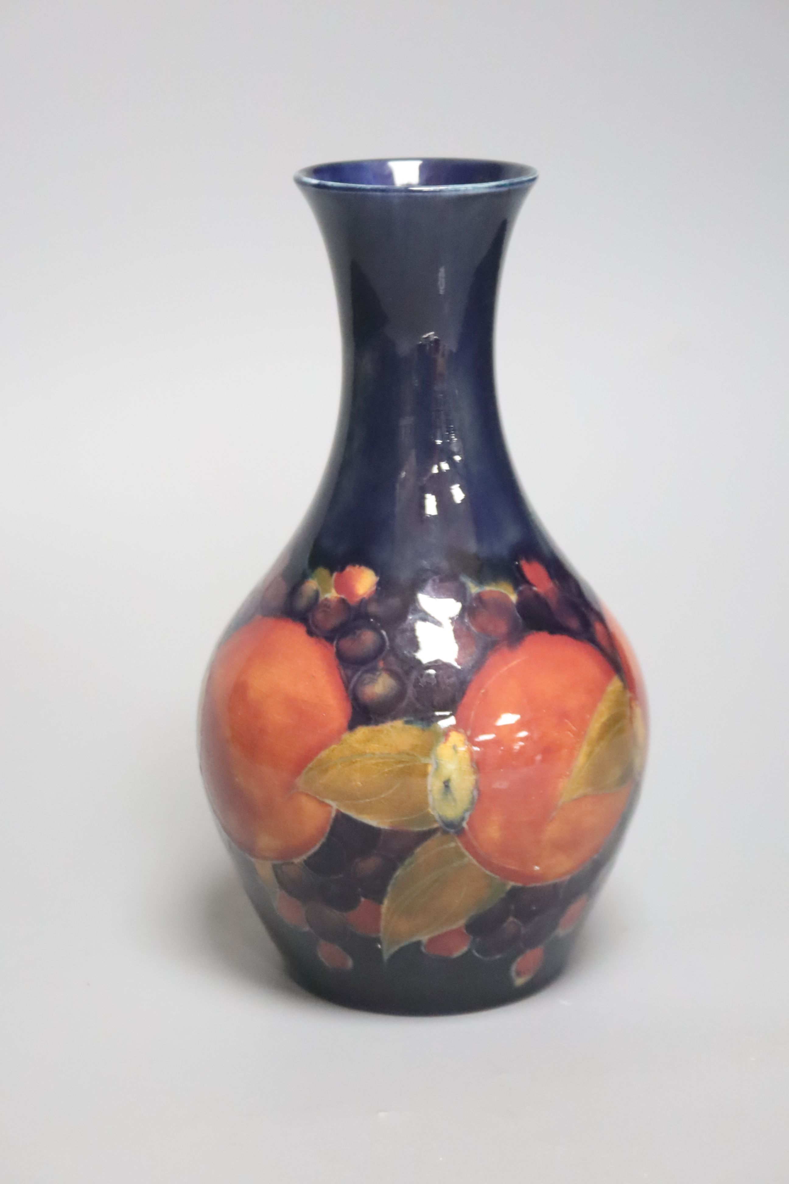 A Moorcroft Pomegranate vase, height 21cm